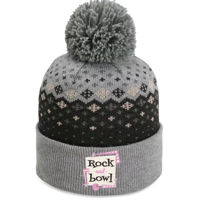 Rock And Bowl The Baniff Cuffed Pom Beanie