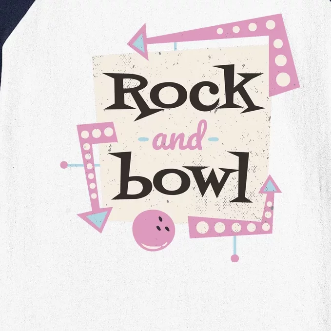 Rock And Bowl Baseball Sleeve Shirt