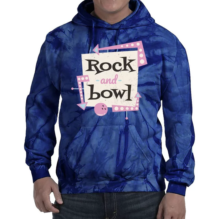 Rock And Bowl Tie Dye Hoodie