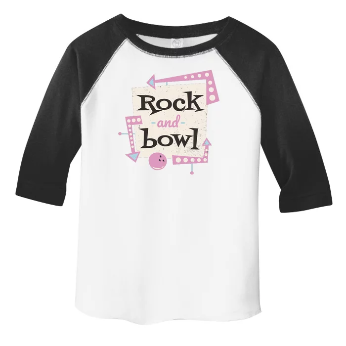 Rock And Bowl Toddler Fine Jersey T-Shirt