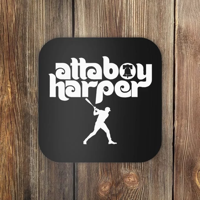 Retro atta boy harper Vintage Coaster