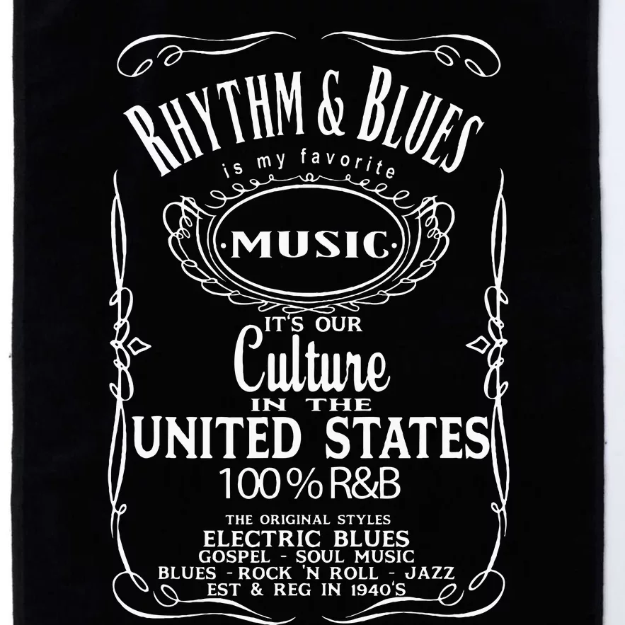 Rhythm And Blues Rnb R&B Music Band Souvenir Platinum Collection Golf Towel