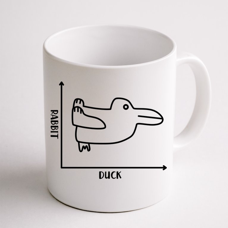 Rabbit Duck Diagram Chart Coffee Mug