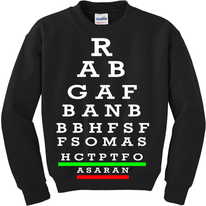 Rabgafban City Girls Abbreviation Act Up Kids Sweatshirt