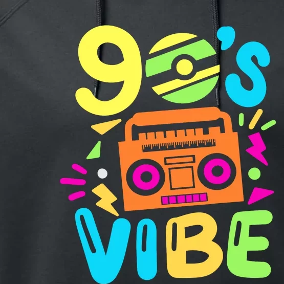 Retro Aesthetic Costume Party Outfit 90s Vibe Performance Fleece Hoodie