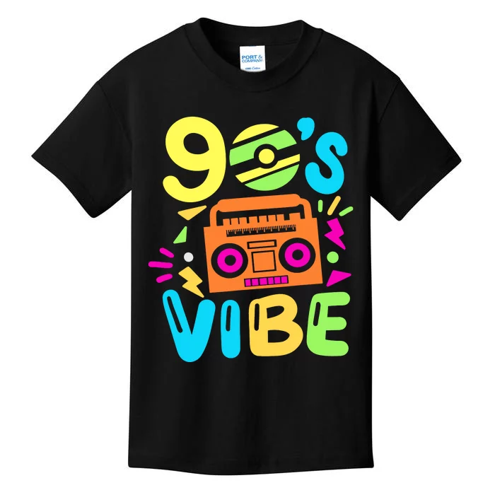 Retro Aesthetic Costume Party Outfit 90s Vibe Kids T-Shirt