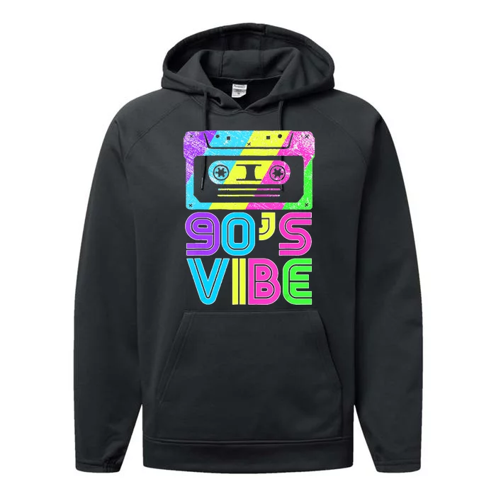 Retro Aesthetic Costume Party Outfit 90's Vibe Performance Fleece Hoodie