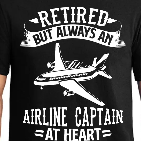 Retired Airline Captain Shirts Pilot Retirement Gift Pajama Set