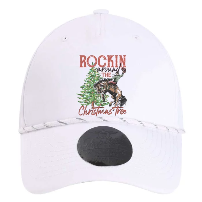 Rockin' Around Christmas Tree Cowboy Xmas Design Performance The Dyno Cap