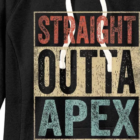 Retro Apex Clothing Straight Outta Apex Women's Fleece Hoodie