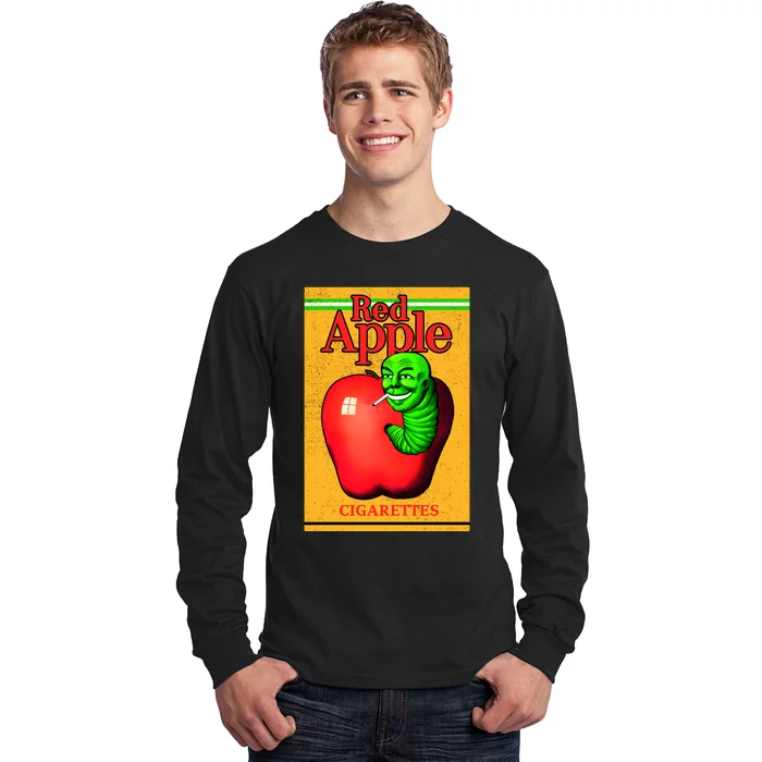 Red Apple Cigarettes Long Sleeve Shirt