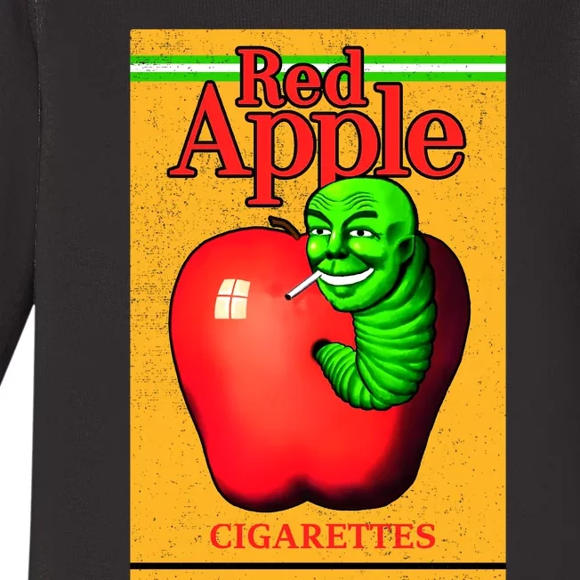 Red Apple Cigarettes Baby Long Sleeve Bodysuit