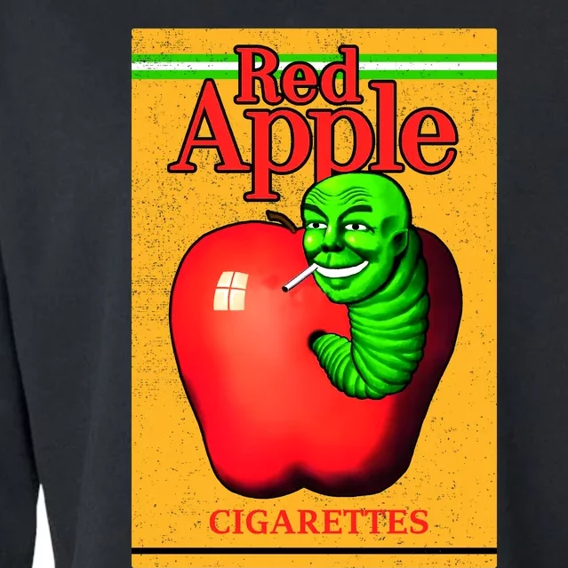 Red Apple Cigarettes Cropped Pullover Crew