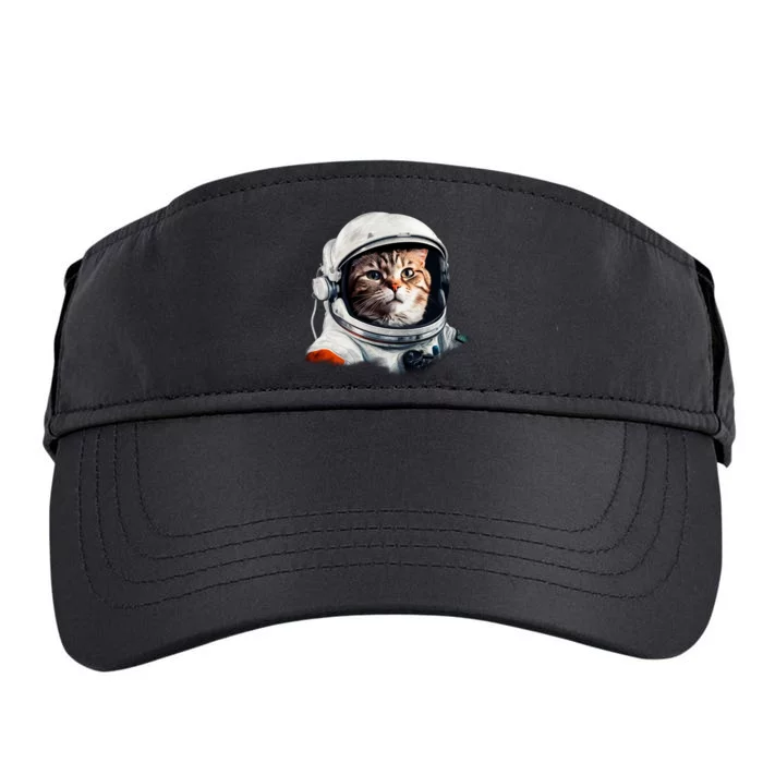 Realistic Astronaut Cat Adult Drive Performance Visor