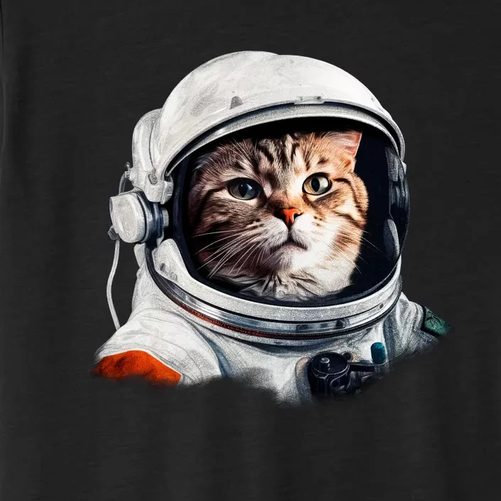 Realistic Astronaut Cat ChromaSoft Performance T-Shirt