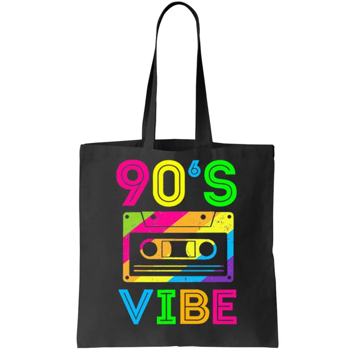 Retro Aesthetic Costume Party Outfit 90s Vibe Tote Bag