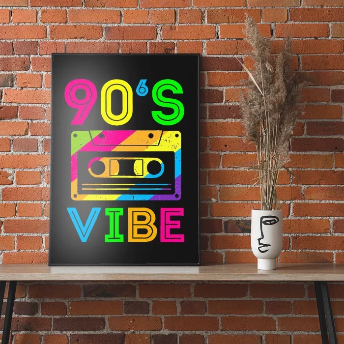 Retro Aesthetic Costume Party Outfit 90s Vibe Poster