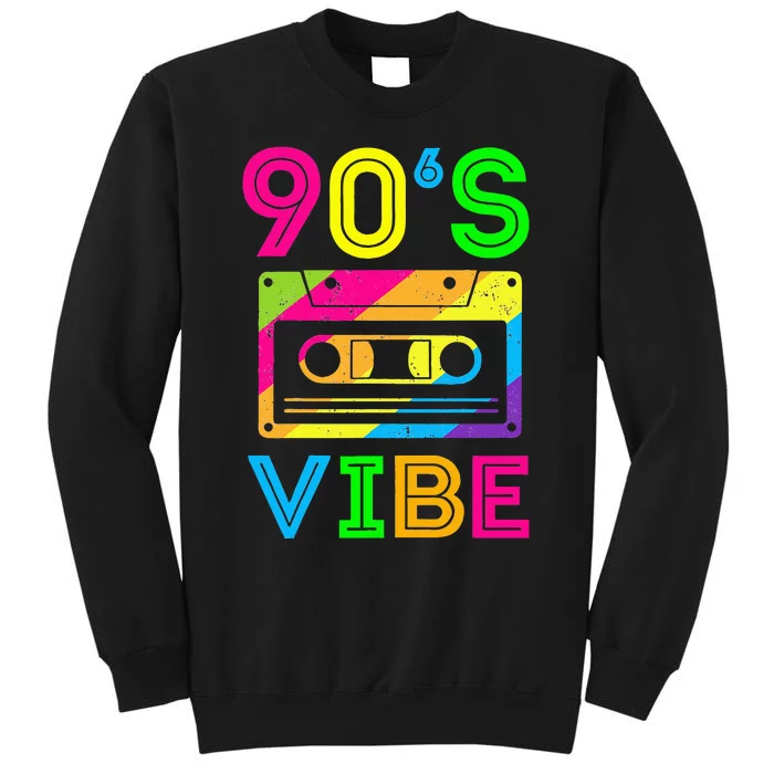 Retro Aesthetic Costume Party Outfit 90s Vibe Tall Sweatshirt