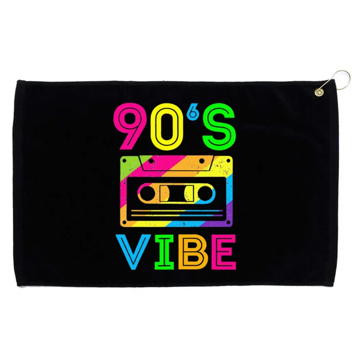 Retro Aesthetic Costume Party Outfit 90s Vibe Grommeted Golf Towel