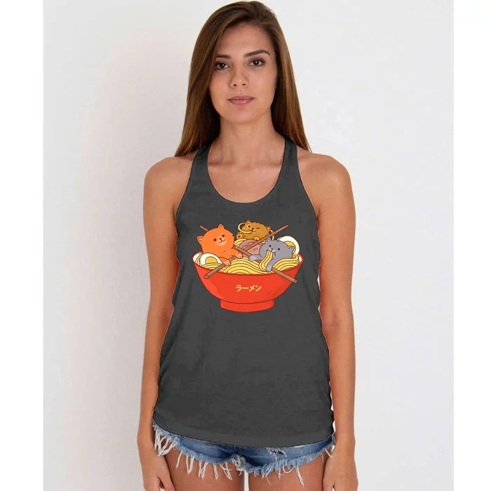 Ra And Cats Women's Knotted Racerback Tank