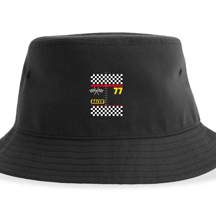 Race Car Driver Costume For Halloween Sustainable Bucket Hat