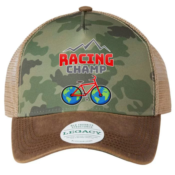 Racing Champ Bicycle Bikers Legacy Tie Dye Trucker Hat