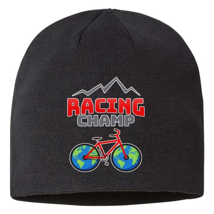 Racing Champ Bicycle Bikers 8 1/2in Sustainable Knit Beanie