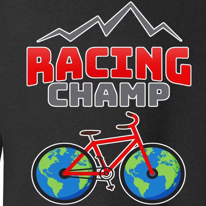 Racing Champ Bicycle Bikers Toddler Sweatshirt