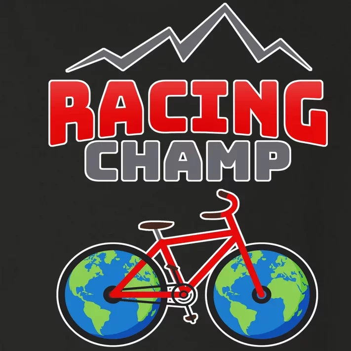 Racing Champ Bicycle Bikers Toddler Long Sleeve Shirt