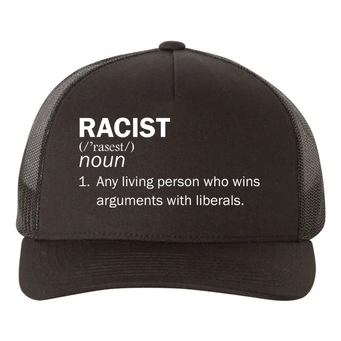 Racist Liberals Definition Yupoong Adult 5-Panel Trucker Hat