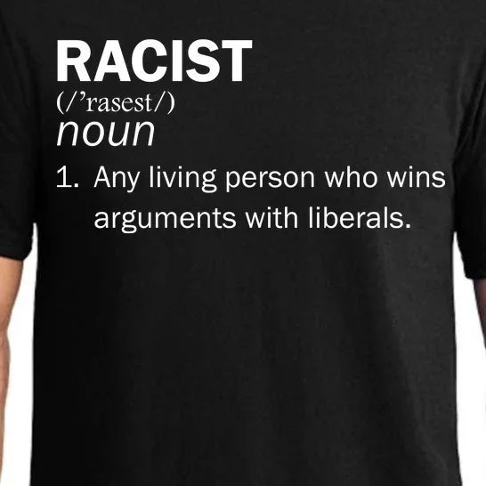 Racist Liberals Definition Pajama Set