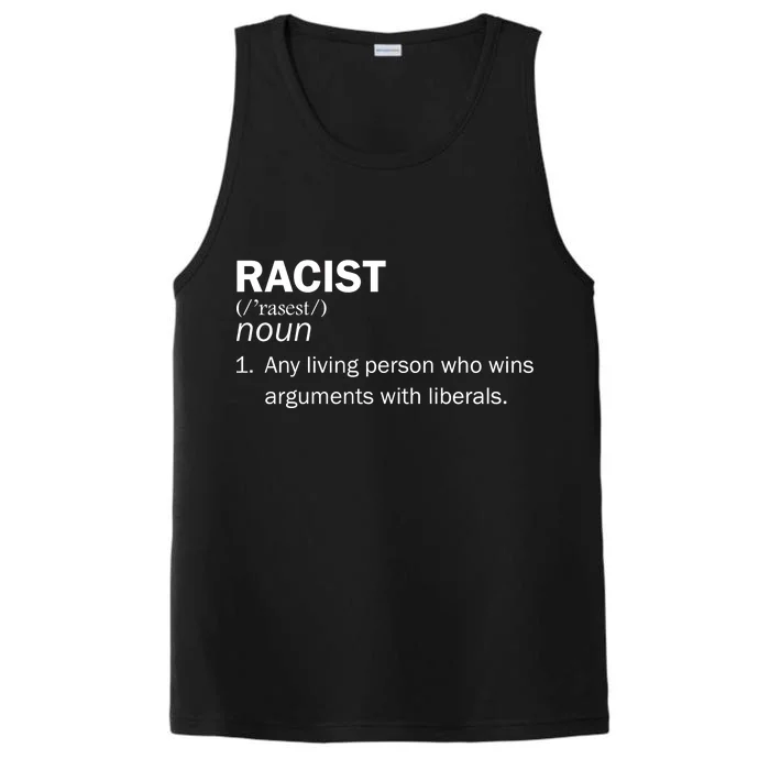 Racist Liberals Definition Performance Tank