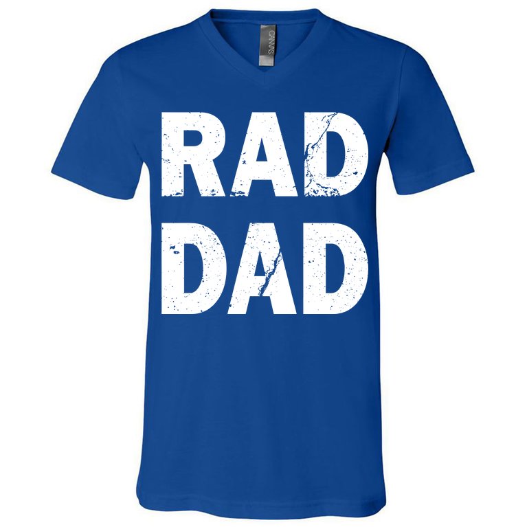 Rad Dad V-Neck T-Shirt