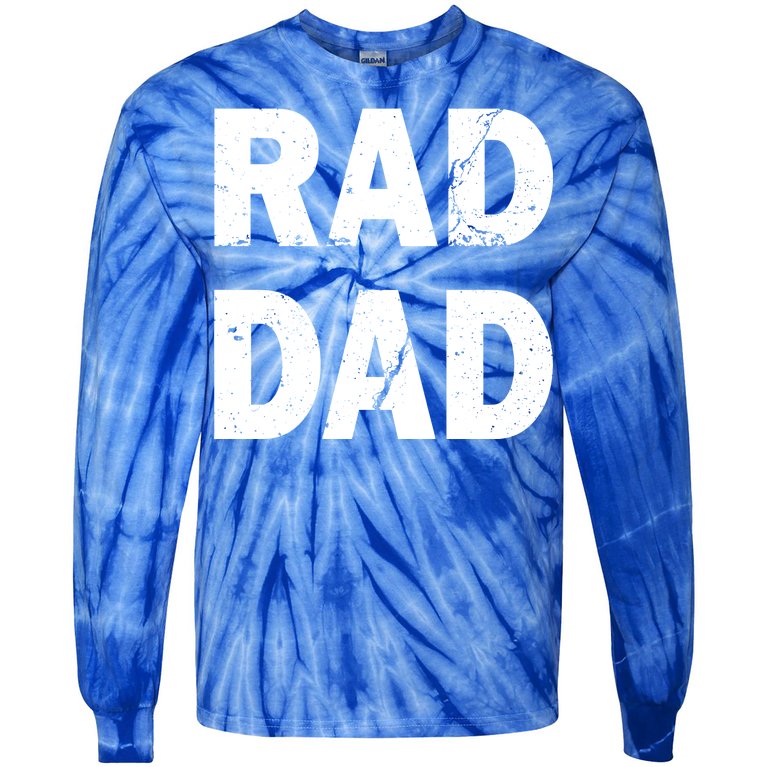 Rad Dad Tie-Dye Long Sleeve Shirt