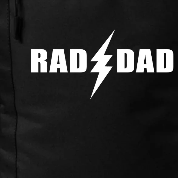 Rad Dad Lightning Logo Daily Commute Backpack