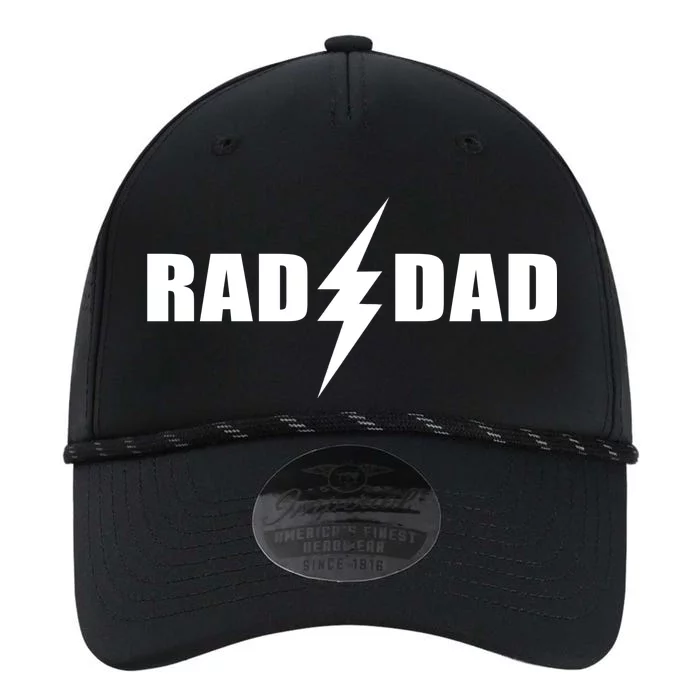 Rad Dad Lightning Logo Performance The Dyno Cap