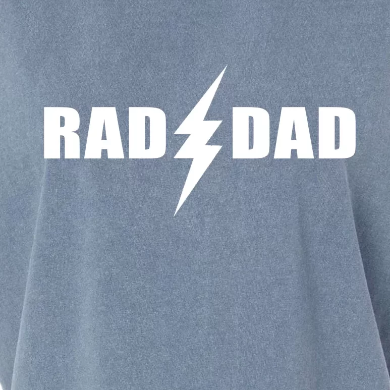 Rad Dad Lightning Logo Garment-Dyed Women's Muscle Tee