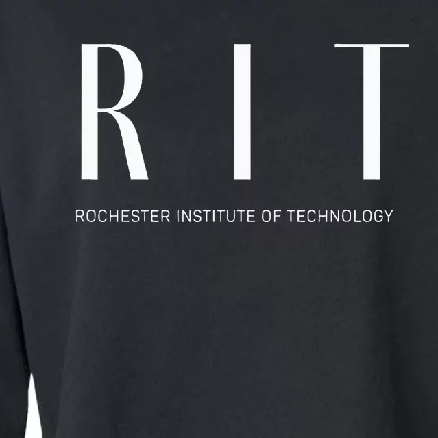 Rit Art Deco Cropped Pullover Crew