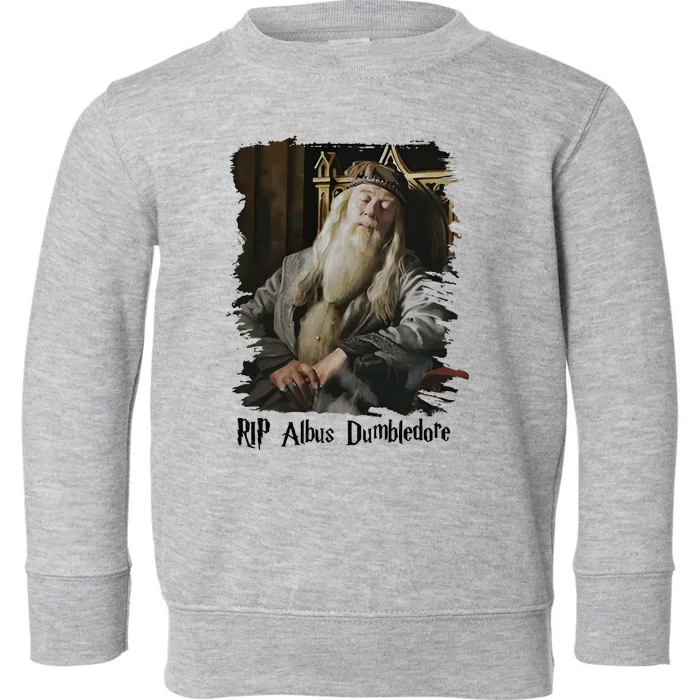 Rip Albus Dumbledore Dumbledore Toddler Sweatshirt