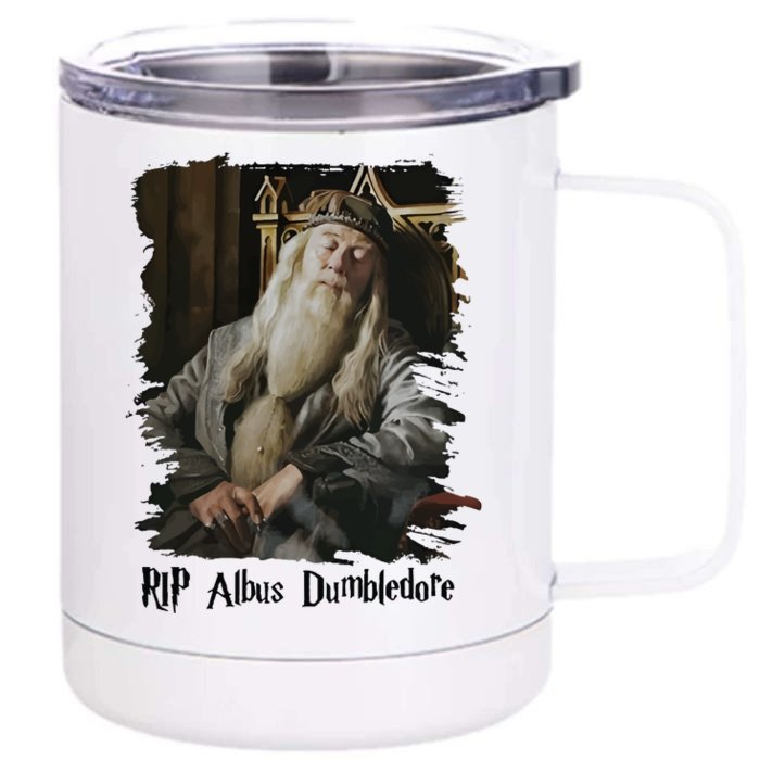 Rip Albus Dumbledore Dumbledore Front & Back 12oz Stainless Steel Tumbler Cup