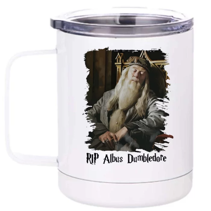 Rip Albus Dumbledore Dumbledore Front & Back 12oz Stainless Steel Tumbler Cup