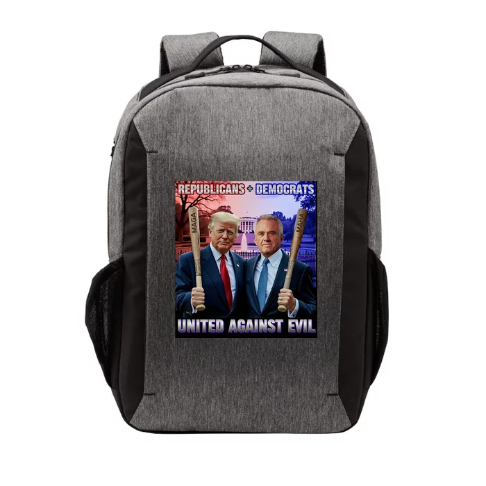 Republicans And Democrats United Against Evil Donald Trump Robert F Kennedy Vector Backpack