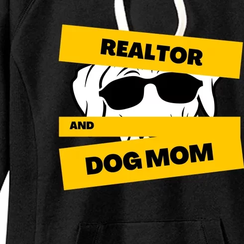 Realtor And Dog Mom Gift Ideas Women's Fleece Hoodie