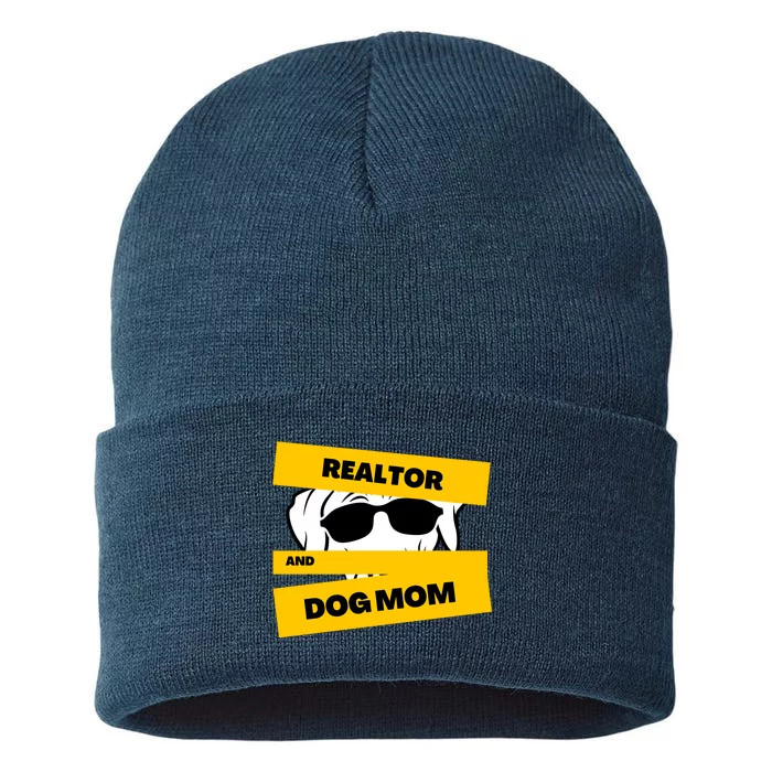 Realtor And Dog Mom Gift Ideas Sustainable Knit Beanie