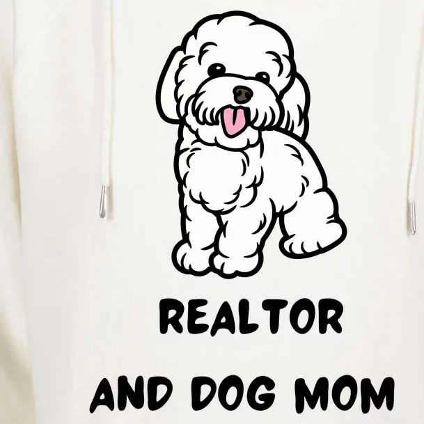 Realtor And Dog Mom Womens Funnel Neck Pullover Hood