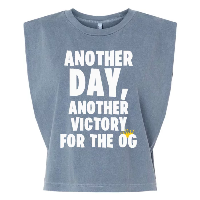 Retro Another Day Another Victory For The Og Garment-Dyed Women's Muscle Tee