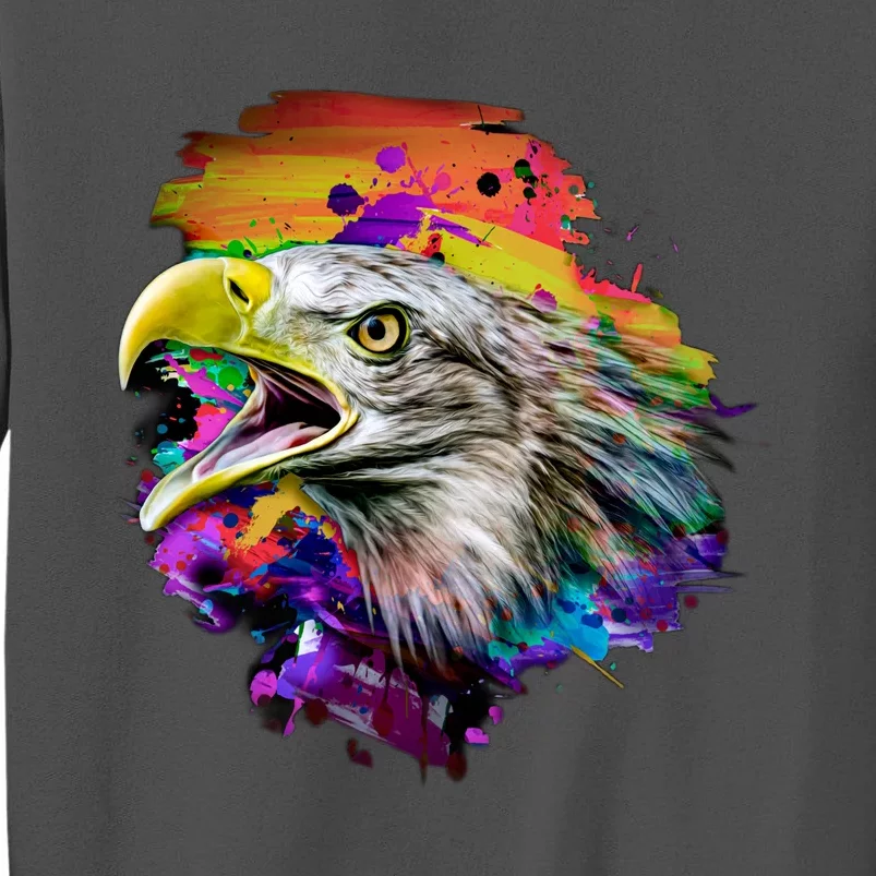 Realistic Abstract Eagle Tall Sweatshirt