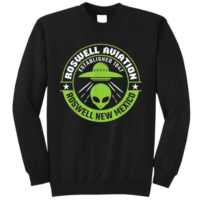 Roswell Aviation Established 1947 Roswell Alien Sweatshirt