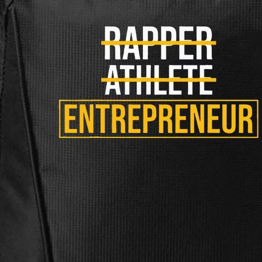 Rapper Athlete Entrepreneur Business Owner City Backpack