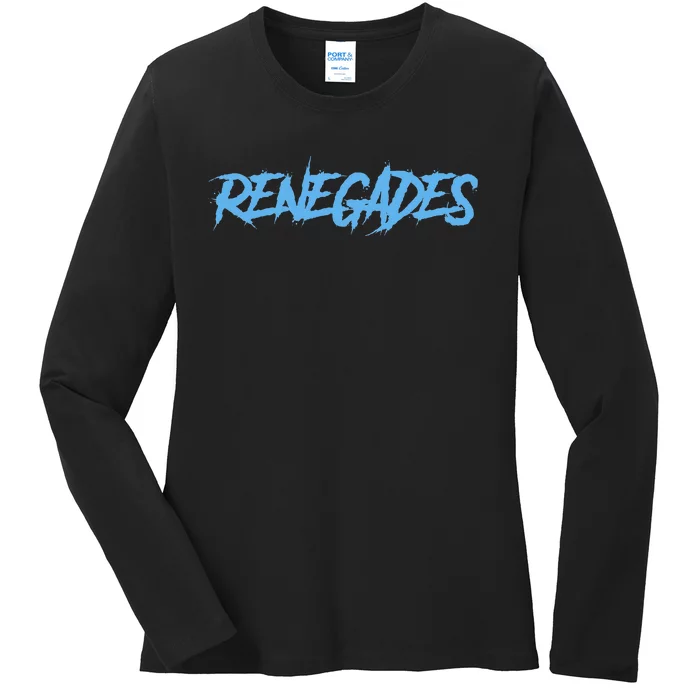 Renegades Arlington Football Tailgate Ladies Long Sleeve Shirt